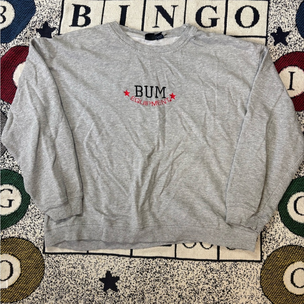 VTG Bum Equipment Sweater, Mens small/medium